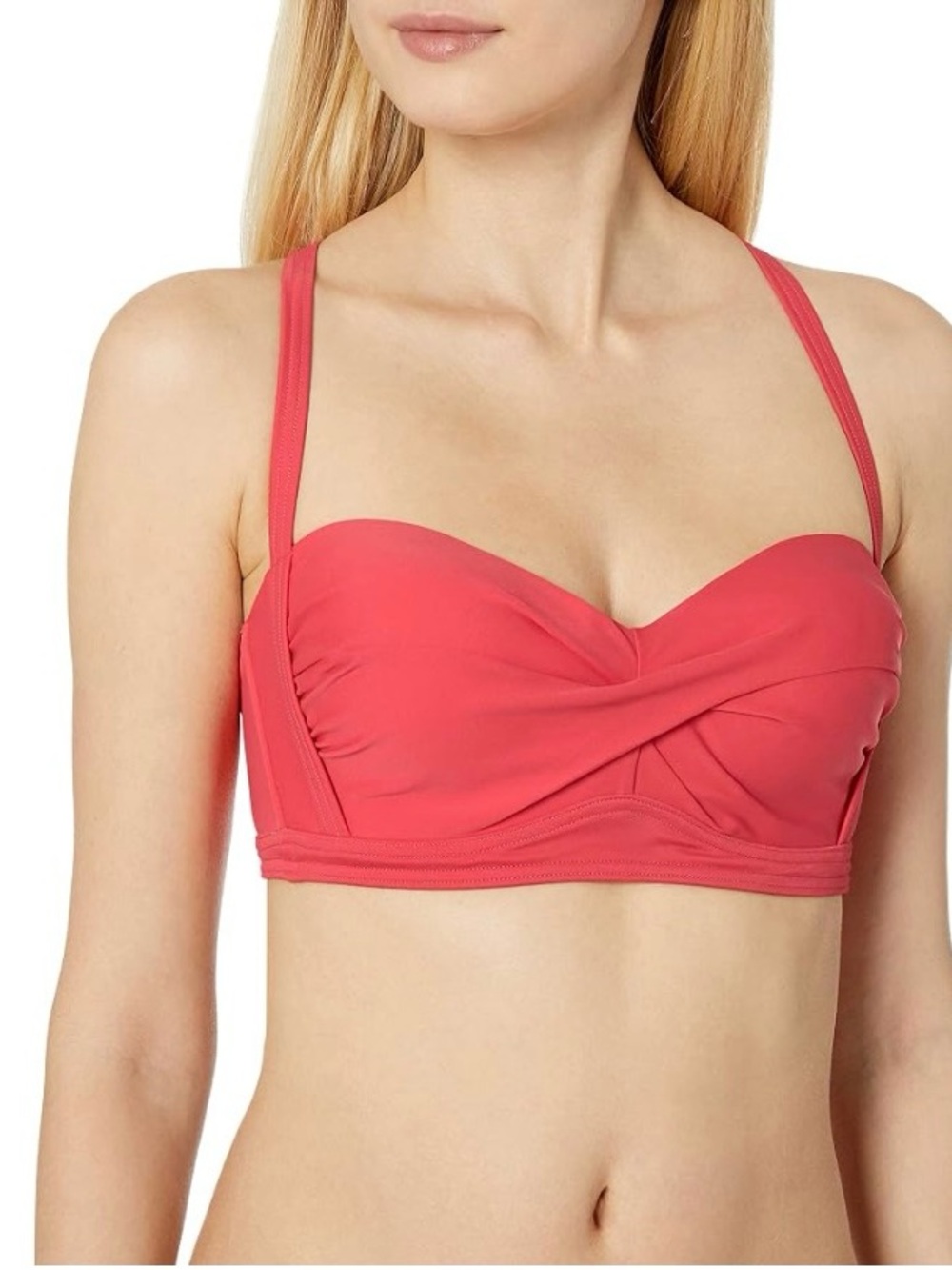 NWT Prana Elysia Top 50+ UPF Carmine Pink Size L